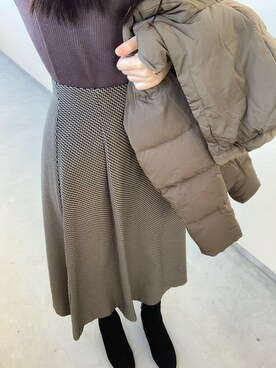 「オペークドットクリップ」｜*Ｈｏｎｏｋａ*さん（レディース・160cm）の冬コーディネート