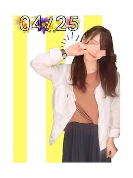 「cepo（セポ）のアイテム（ブルゾン）」を使った、misojiさん（レディース・153cm）の春コーディネート