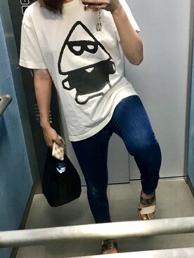 「BLUE BLUE（ブルーブルー）のアイテム（パンツ）」を使った、misojiさん（レディース・149cm）の秋コーディネート