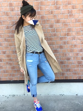 Naseさん（レディース・165cm）の春コーディネート