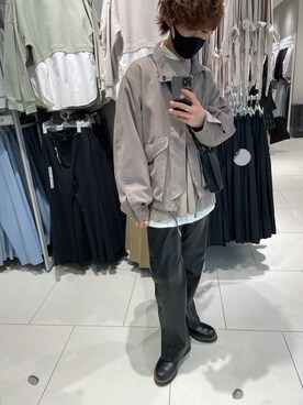 かまぴょんさん（メンズ・173cm）の春コーディネート