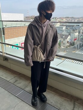 かまぴょんさん（メンズ・173cm）の春コーディネート