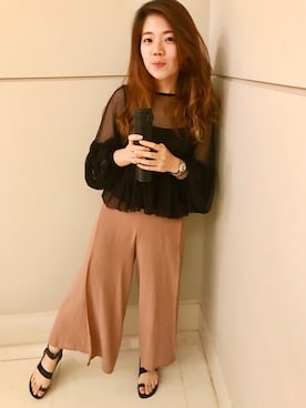 「VII&CO（VII&CO）のアイテム」を使った、Carino Feng®さん（レディース・161cm）の春コーディネート