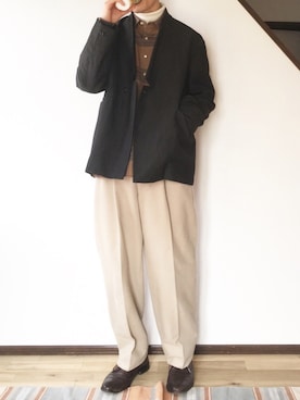 「ANITYA（アニティア）のアイテム」を使った、poison1242さん（メンズ・174cm）の春コーディネート