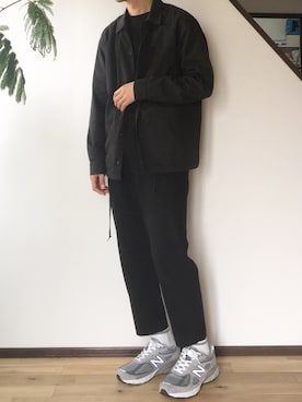 「coen（コーエン）のアイテム（ブルゾン）」を使った、poison1242さん（メンズ・174cm）の春コーディネート