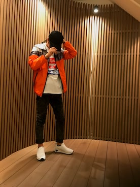 「DEISEL」｜suさん（メンズ・173cm）の春コーディネート