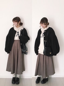 mamiさん（レディース・157cm）の冬コーディネート