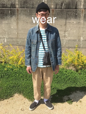 フジオさん（メンズ・176cm）の春コーディネート