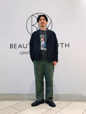 「ベーシック/トラッド」｜INUZUKA SHOさん（メンズ・165cm）の春コーディネート