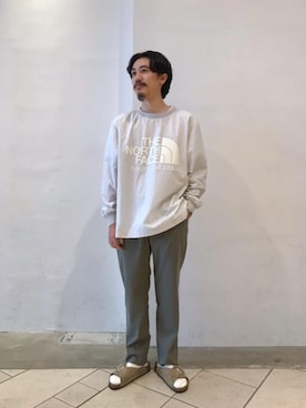 「RECOMMEND  ITEM STYLING」｜「アイテム（サンダル）」を使った、INUZUKA SHOさん（メンズ・165cm）の秋コーディネート
