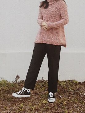 「H&M（エイチ・アンド・エム）のアイテム（その他アウター）」を使った、yurinaさん（レディース・162cm）の冬コーディネート
