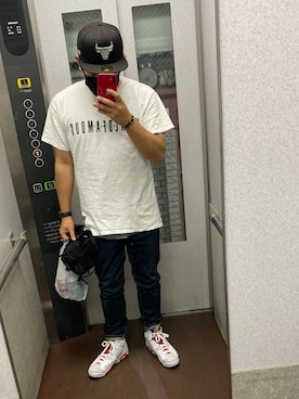 「AFTERBASE（アフターベース）のアイテム」を使った、tyukkeさん（メンズ・172cm）の夏コーディネート