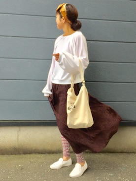 LxCxさん（レディース・162cm）の秋コーディネート