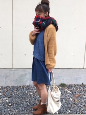 LxCxさん（レディース・162cm）の秋コーディネート