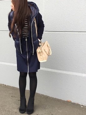 LxCxさん（レディース・162cm）の冬コーディネート