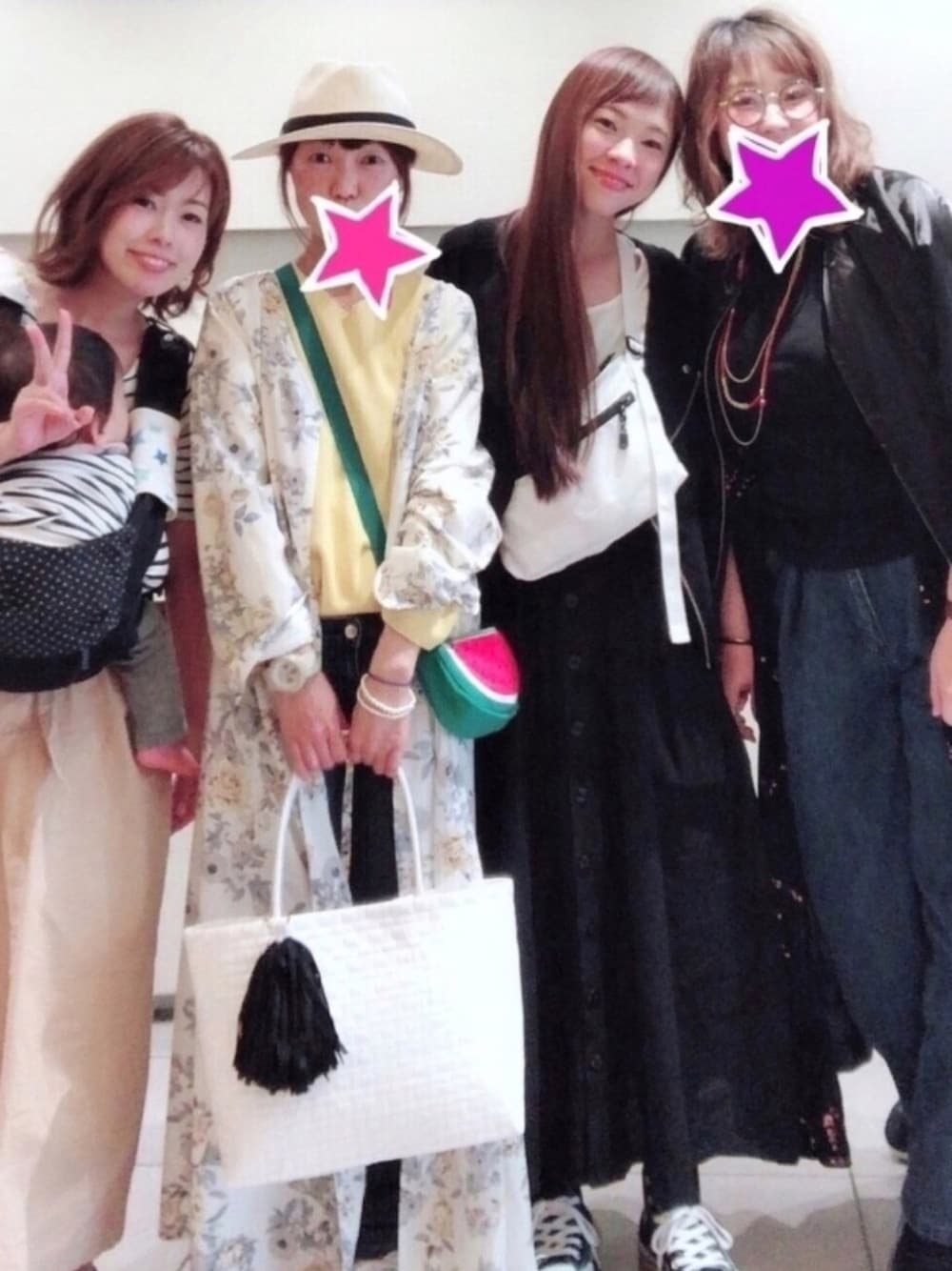 「愉快な仲間たち、大阪、京都、なんでやねん、大好き、また遊ぼうね」｜「‪‪❤︎‬のイケメン3人がわたしを見てる(//∇//)‪‪❤︎‬（その他、その他）」を使った、LxCxさん（レディース・162cm）の春コーディネートの1枚目の写真