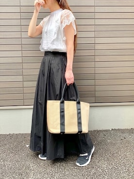 「ロングヘア」｜「アイテム（その他）」を使った、LxCxさん（レディース・161cm）の夏コーディネート