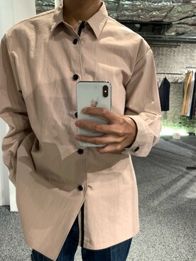 「MAN-TLE（マントル）のアイテム」を使った、kさん（メンズ・170cm）の夏コーディネート