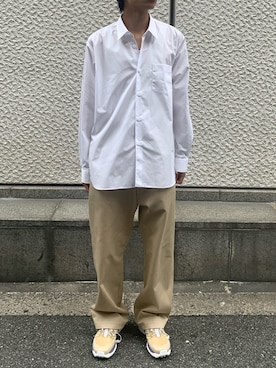 「Sans limite（サンリミット）のアイテム」を使った、kさん（メンズ・170cm）の秋コーディネート