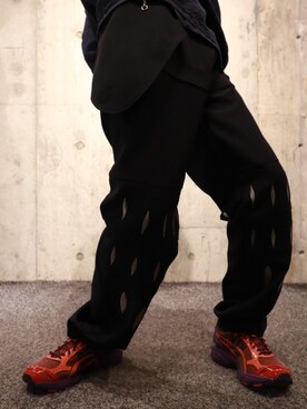 「KIKO KOSTADINOV（キコ コスタディノフ）のアイテム（パンツ）」を使った、kさん（メンズ・170cm）の春コーディネート