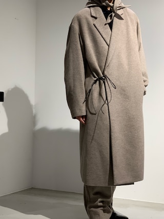 【希少】完売モデル SEEALL MINIMAL スカーフコート 髙島涼着用 SEEALL（シーオール）の「SEEALL(シーオール) MINIMAL SCARF