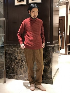 HASHIMOさん（メンズ・174cm）の秋コーディネート