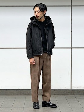 「Paraboot」｜HASHIMOさん（メンズ・174cm）の秋コーディネート