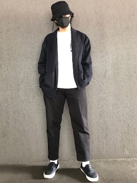 「KANGOL（カンゴール）のアイテム（レッグウェア）」を使った、ひじりさんさん（メンズ・172cm）の春コーディネート