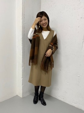 kirimuraさん（レディース・156cm）の秋コーディネート