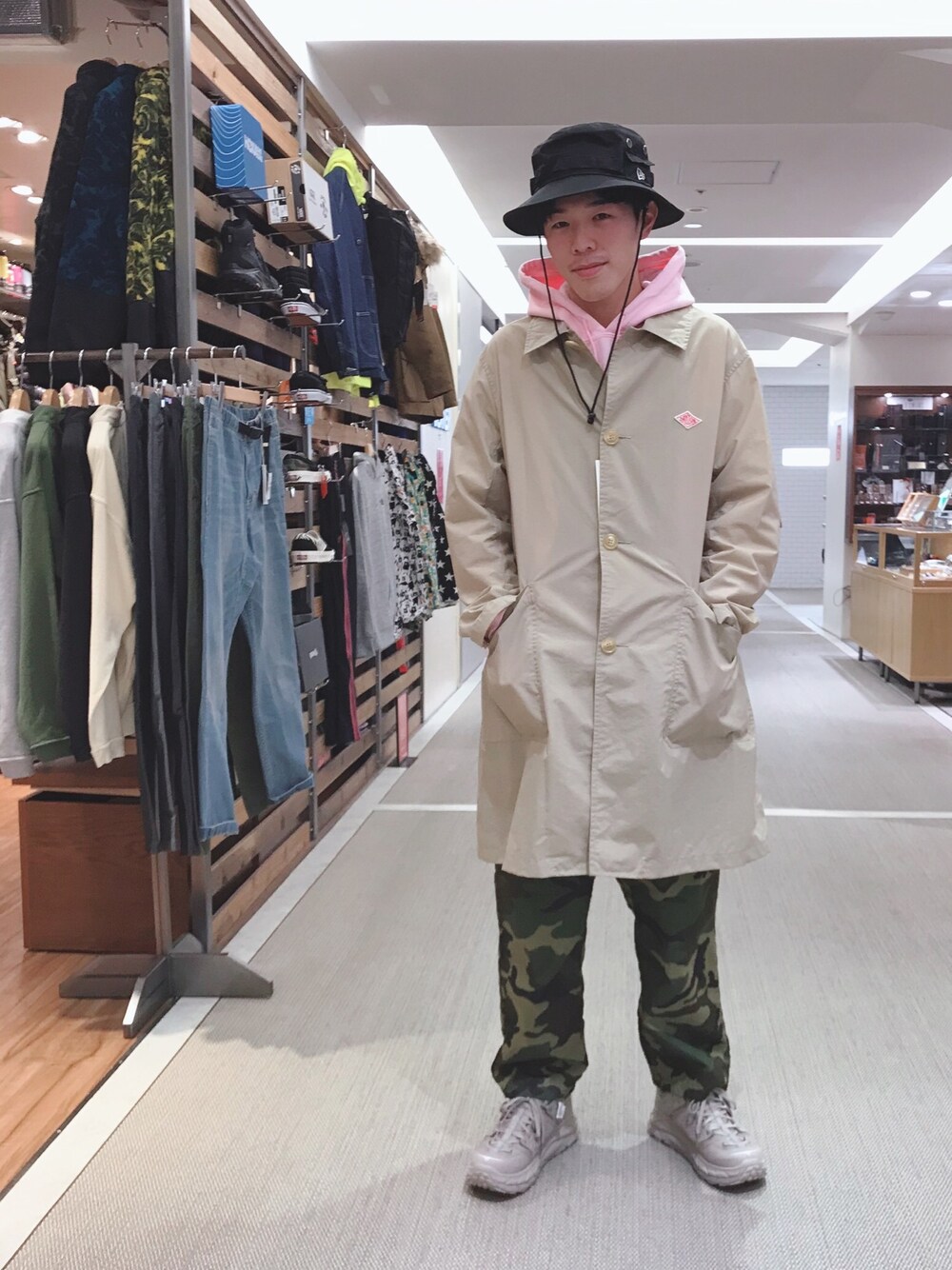 DANTON（ダントン）の「【DANTON/ダントン】ステンカラーコート