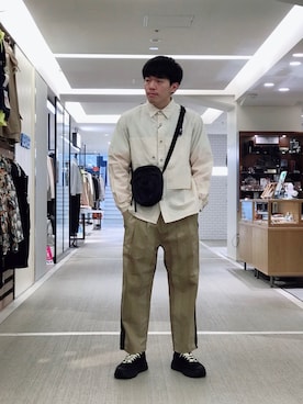 ことっきーさん（メンズ・176cm）の春コーディネート