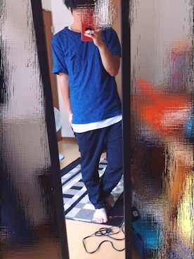 寒川春樹さん（メンズ・165cm）の夏コーディネート