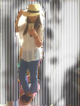 aさん（レディース・168cm）の夏コーディネート