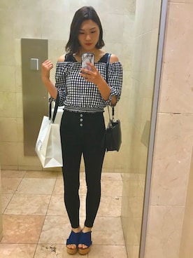 aさん（レディース・168cm）の春コーディネート