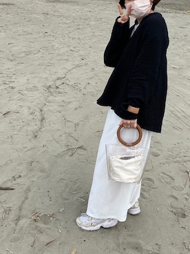 「I_am（アイアム）のアイテム（バッグ）」を使った、기가さん（レディース・152cm）の夏コーディネート