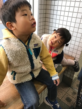 fumiさん（キッズ・100cm）の春コーディネート