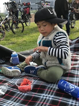 fumiさん（キッズ・100cm）の春コーディネート