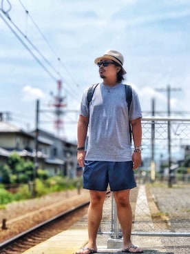 「SAINTS（セインツ）のアイテム」を使った、taka777hiroさん（メンズ・182cm）の夏コーディネート