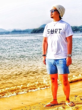 「surt（サート）のアイテム（トップス）」を使った、taka777hiroさん（メンズ・182cm）の春コーディネート