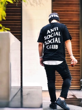 「MOUSSY（マウジー）のアイテム（アクセサリー）」を使った、taka777hiroさん（メンズ・182cm）の夏コーディネート