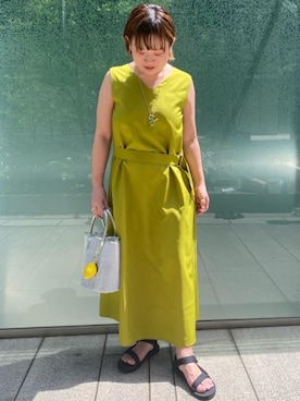 「ACCOMMODE（アコモデ）のアイテム（財布/小物）」を使った、anagokikakuさん（レディース・153cm）の春コーディネート