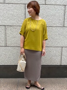 「ベーシック/トラッド」｜anagokikakuさん（レディース・153cm）の夏コーディネート