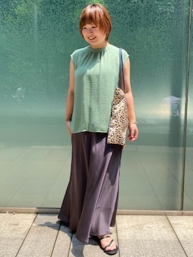 anagokikakuさん（レディース・153cm）の夏コーディネート