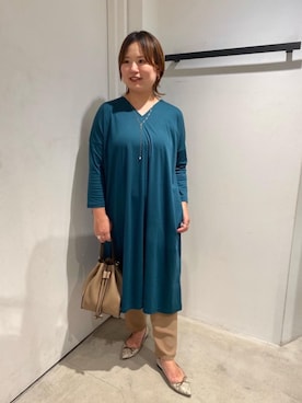 「ビジネス」｜「アイテム（ワンピース/ドレス）」を使った、anagokikakuさん（レディース・153cm）の夏コーディネート
