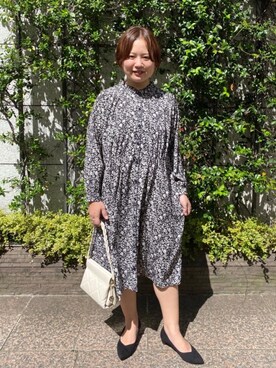「ビジネス」｜「アイテム（ワンピース/ドレス）」を使った、anagokikakuさん（レディース・153cm）の秋コーディネート
