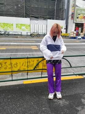 「Danke schon」｜「アイテム（ナイロンジャケット）」を使った、niikoさん（レディース・162cm）の秋コーディネート