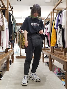 「L.H.P Private Brand（エルエイチピープライベートブランド）のアイテム」を使った、niikoさん（レディース・162cm）の春コーディネート