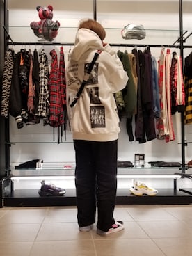「L.H.P Private Brand（エルエイチピープライベートブランド）のアイテム」を使った、niikoさん（レディース・162cm）の秋コーディネート