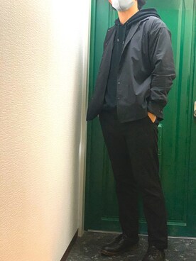 「NANO universe（ナノユニバース）のアイテム（その他アウター）」を使った、hiroさん（メンズ・174cm）の秋コーディネート