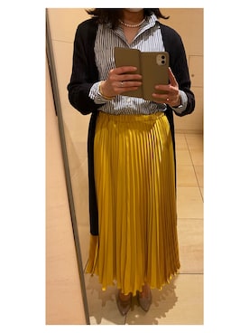 「旦那さんのを借りました」｜hashi2525さん（レディース・163cm）の秋コーディネート